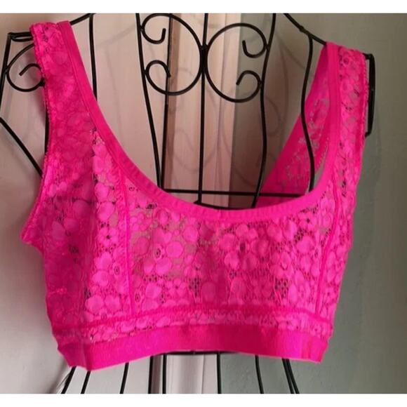 Stella McCartney Fuchsia lacec Bra - Picture 2 of 5